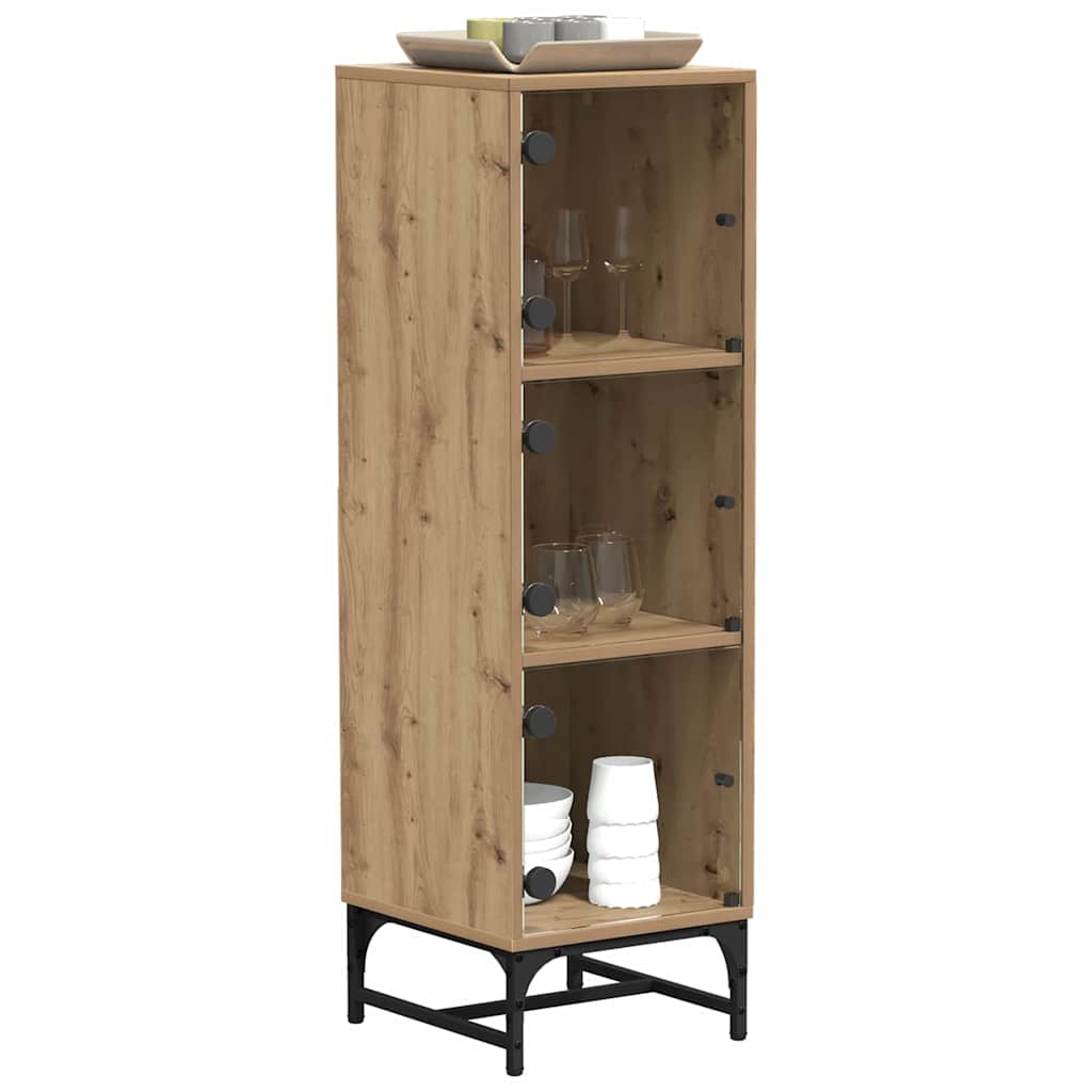 Dressoir Artisan Eiken 35 x 37 x 117 cm is nu te koop bij PeponiXL, paradijselijk wonen!