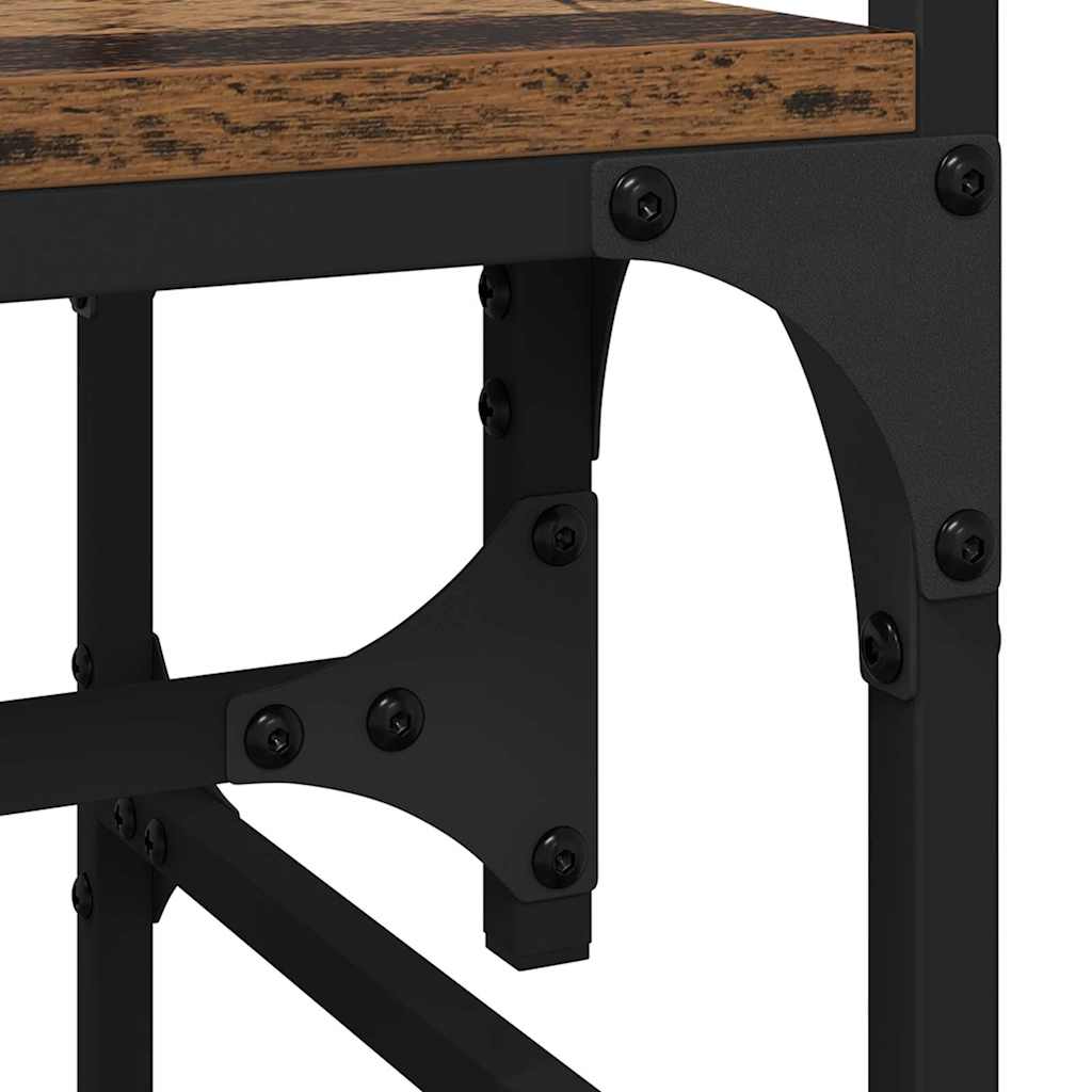 Kledingkast met lade Oud hout 89 x 39 x 184.5 cm Bewerkt hout is nu te koop bij PeponiXL, paradijselijk wonen!