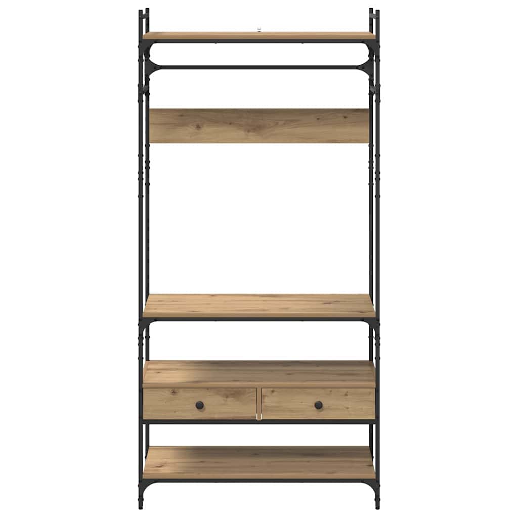 Kledingkast artisanaal eikenkleurig 89 x 39 x 184.5 cm is nu te koop bij PeponiXL, paradijselijk wonen!