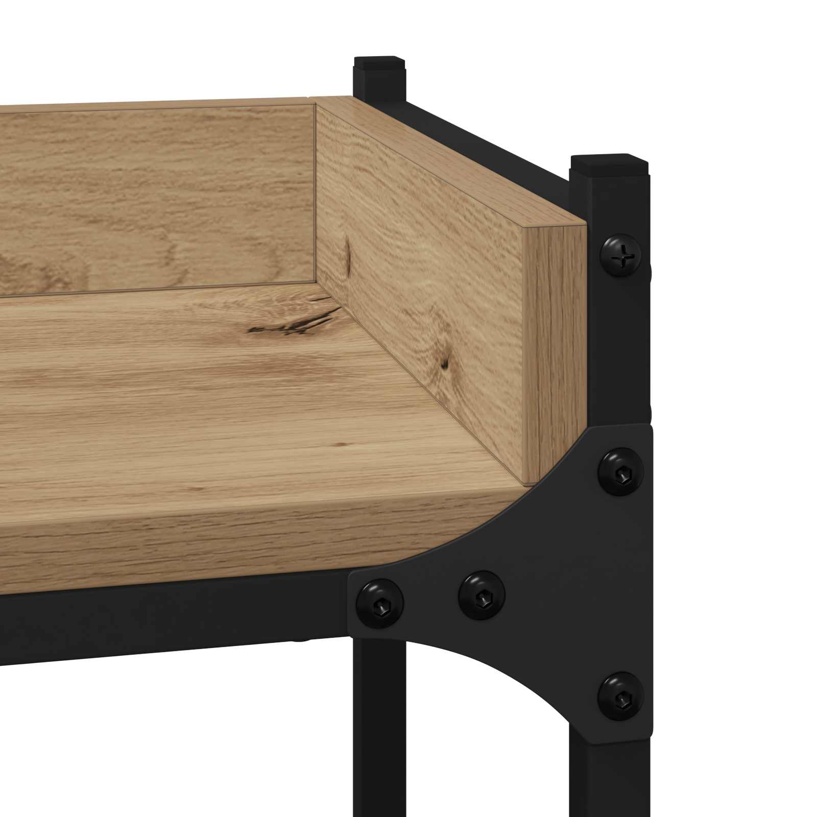 Wasmachineplank Artisan Eiken 67 x 25 x 163 cm Bewerkt hout is nu te koop bij PeponiXL, paradijselijk wonen!