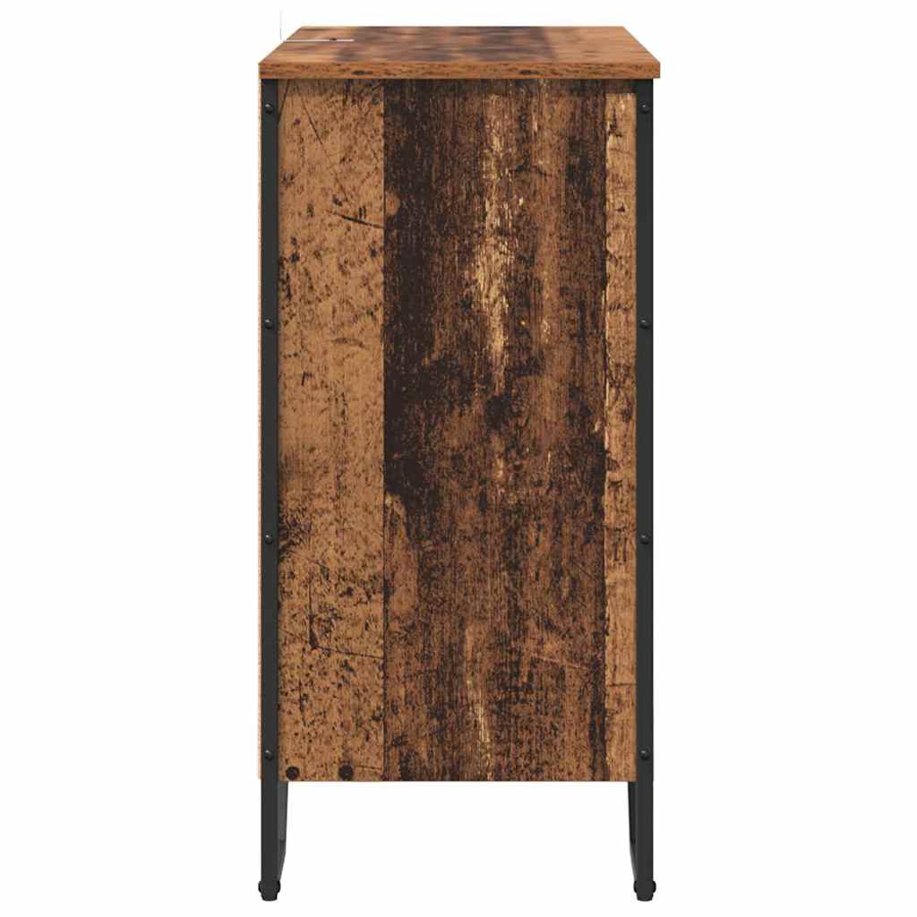 Dressoir Oudhout 78 x 35 x 74.5 cm is nu te koop bij PeponiXL, paradijselijk wonen!