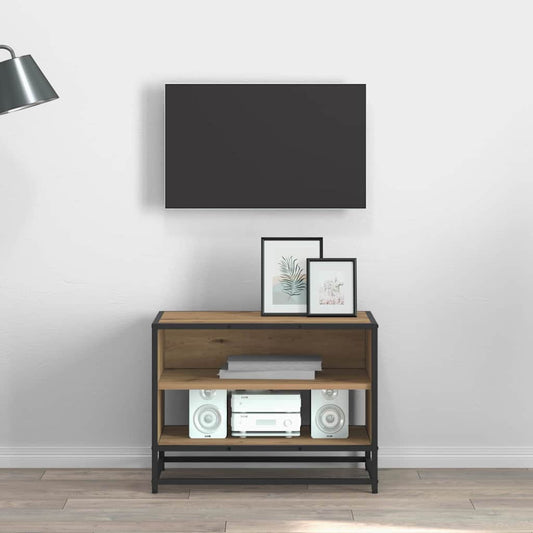 TV Eenheden Artisan Eiken 61 x 40 x 46 cm Bewerkt hout is nu te koop bij PeponiXL, paradijselijk wonen!