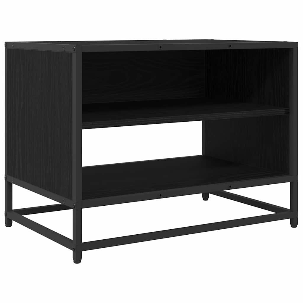 TV Eenheden Zwart Eiken 61 x 40 x 46 cm Bewerkt hout is nu te koop bij PeponiXL, paradijselijk wonen!