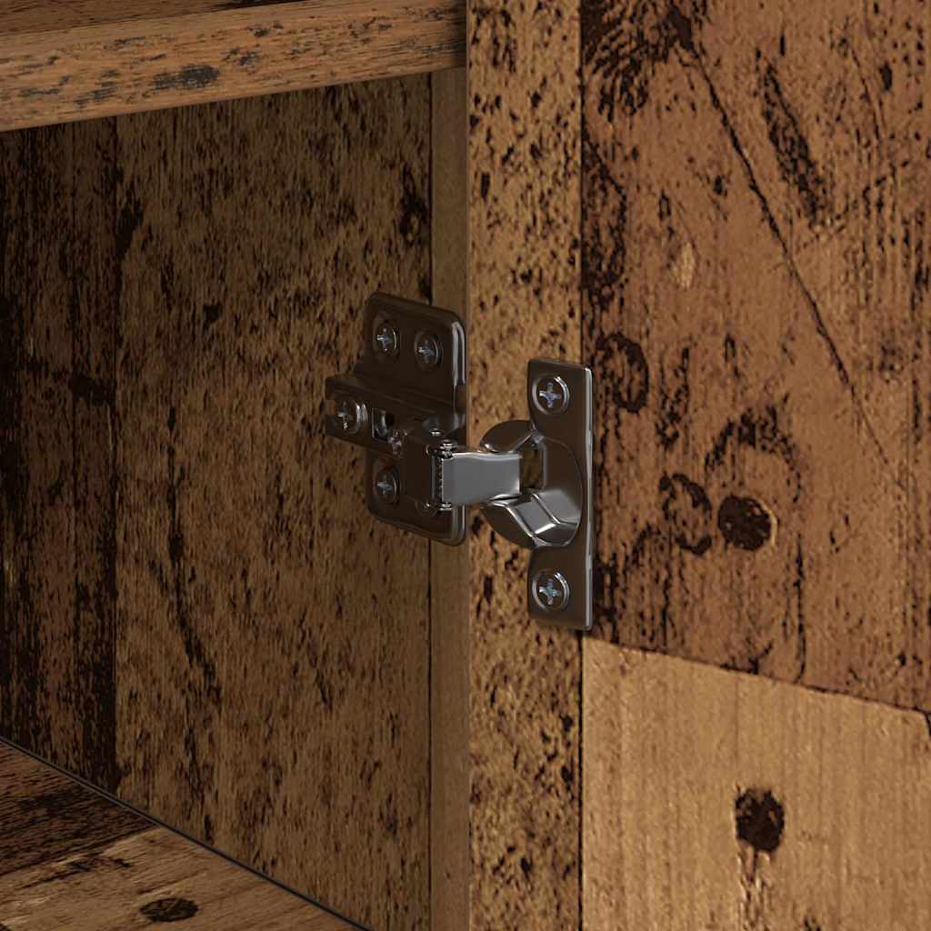 Dressoir Oudhout 35,5 x 35 x 76 cm is nu te koop bij PeponiXL, paradijselijk wonen!