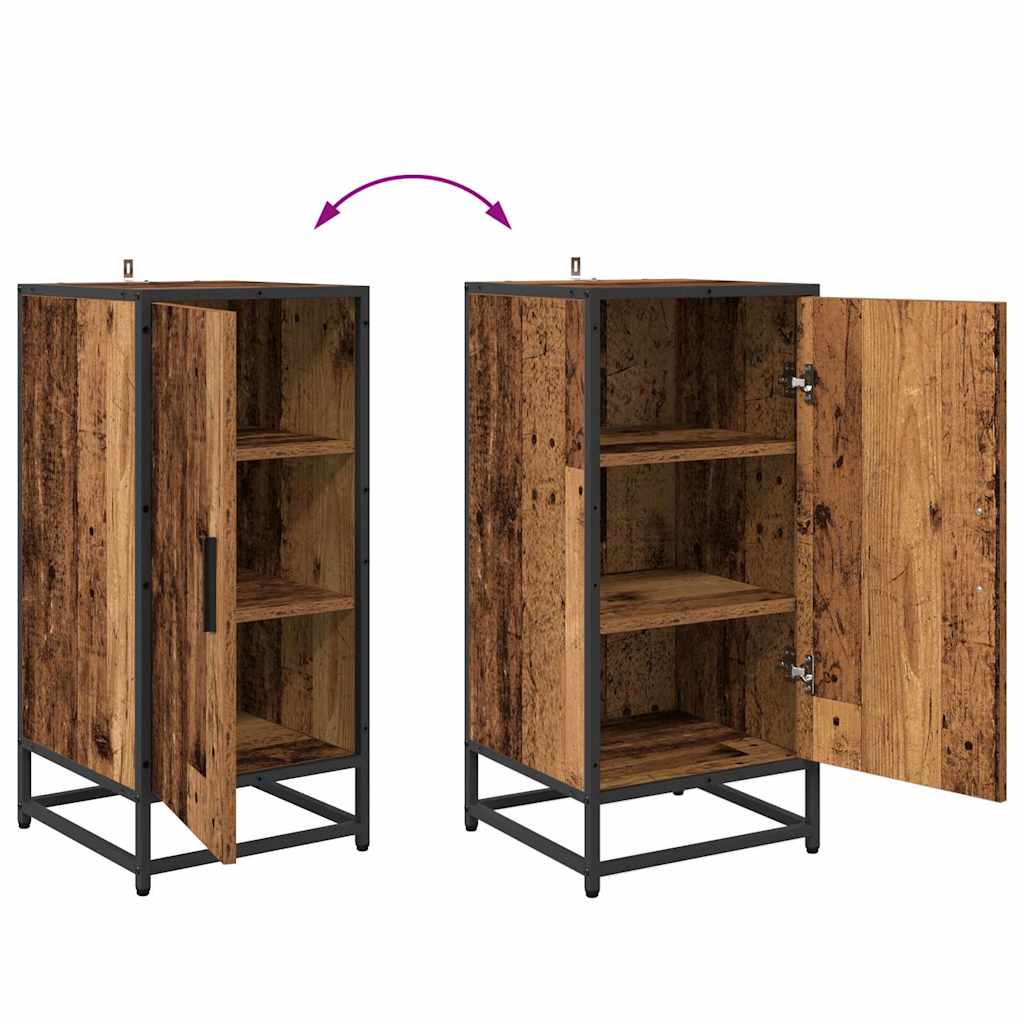 Dressoir Oudhout 35,5 x 35 x 76 cm is nu te koop bij PeponiXL, paradijselijk wonen!