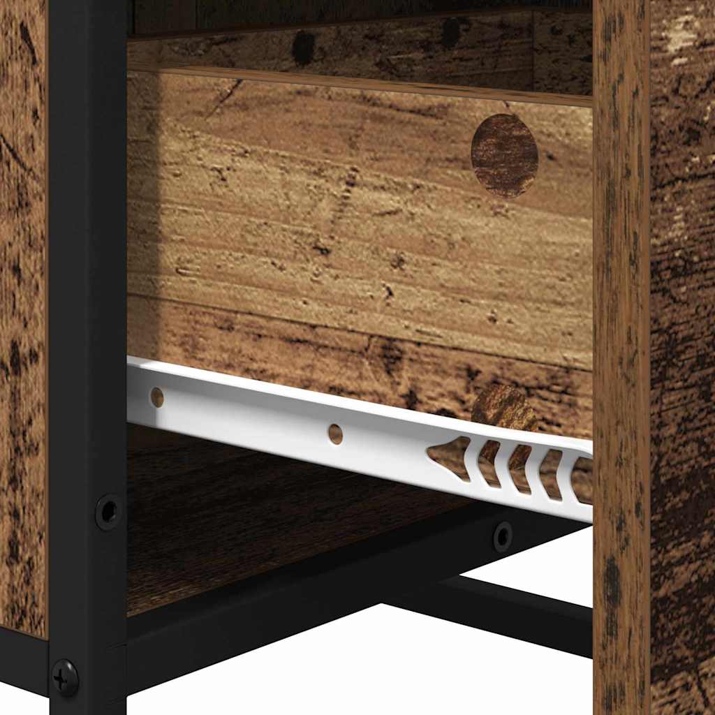 Dressoir Oudhout 35,5 x 35 x 76 cm is nu te koop bij PeponiXL, paradijselijk wonen!