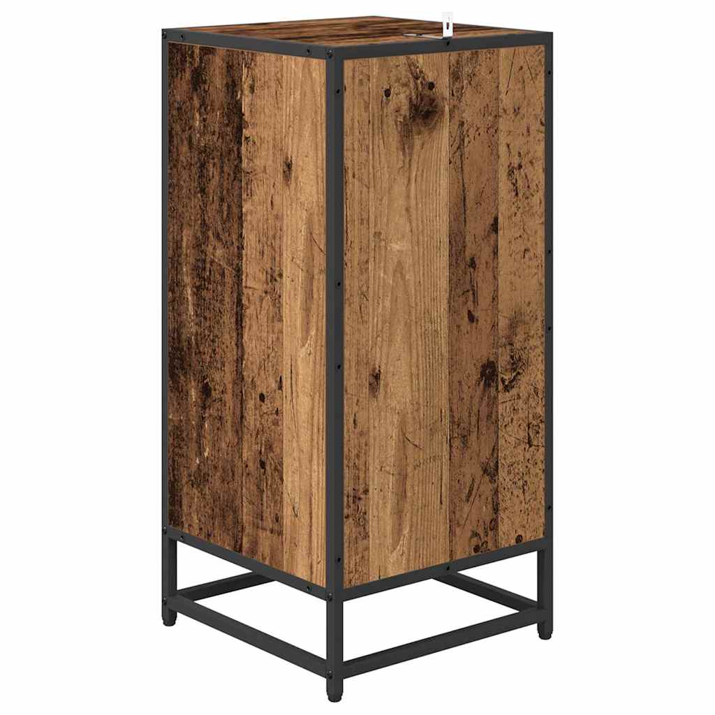 Dressoir Oudhout 35,5 x 35 x 76 cm is nu te koop bij PeponiXL, paradijselijk wonen!