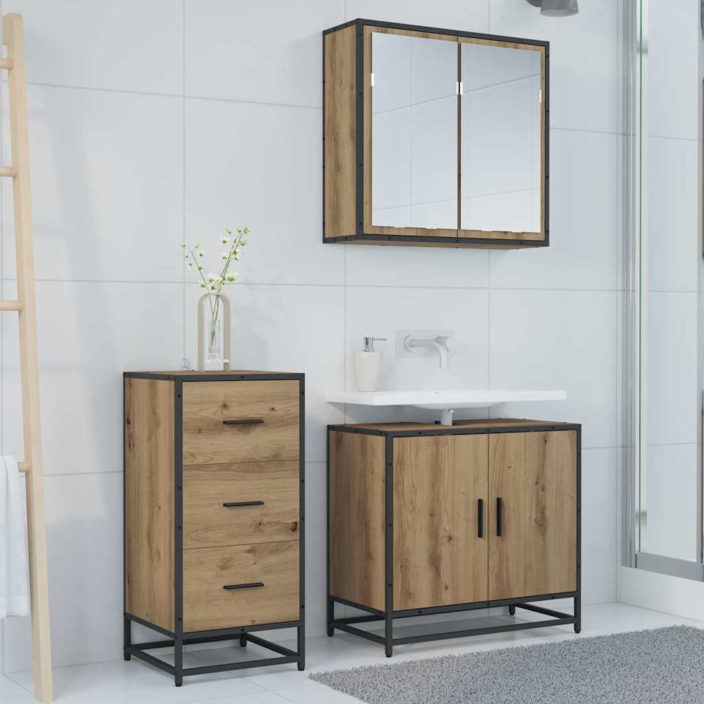 Dressoir Artisan Eiken 35,5 x 35 x 76 cm is nu te koop bij PeponiXL, paradijselijk wonen!