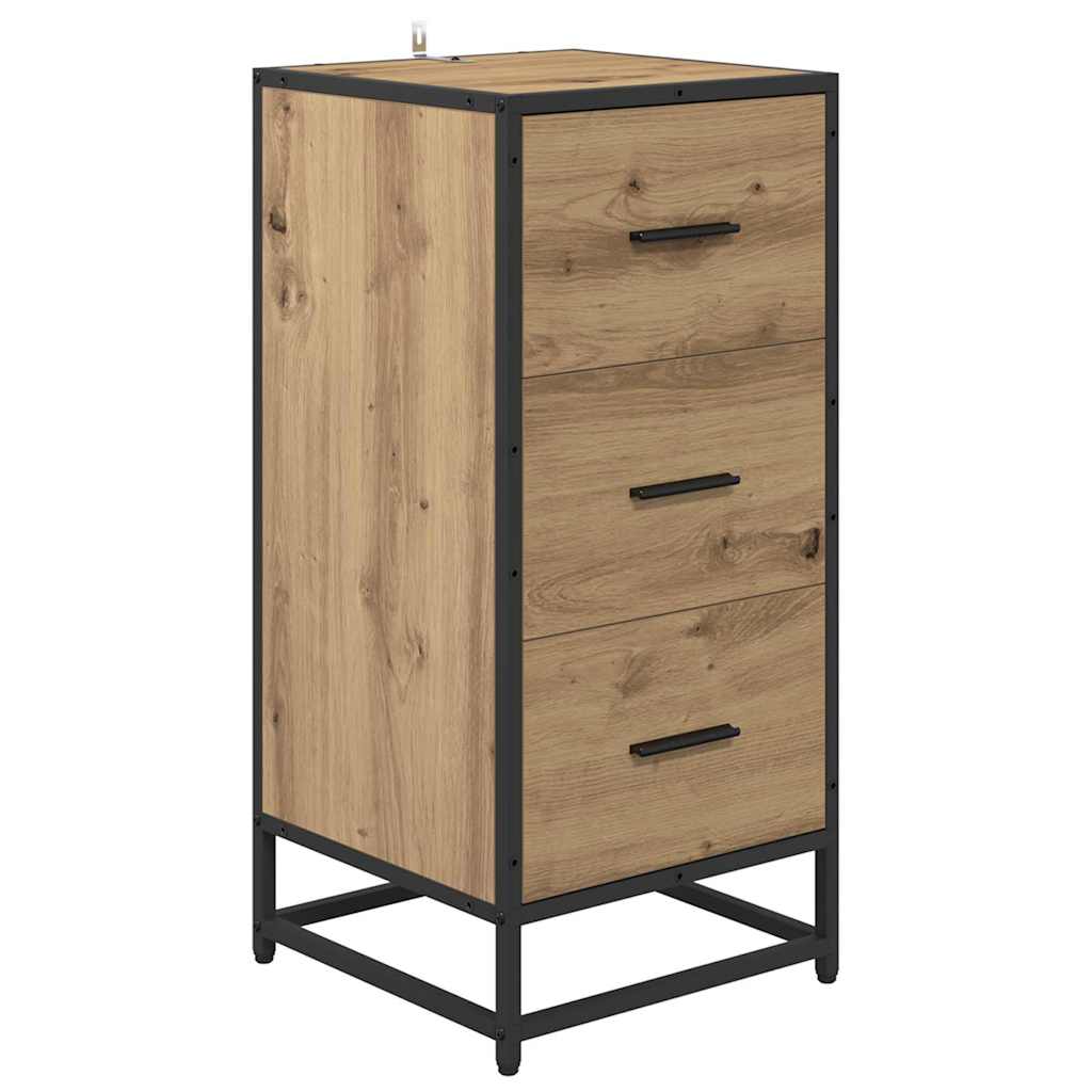 Dressoir Artisan Eiken 35,5 x 35 x 76 cm is nu te koop bij PeponiXL, paradijselijk wonen!