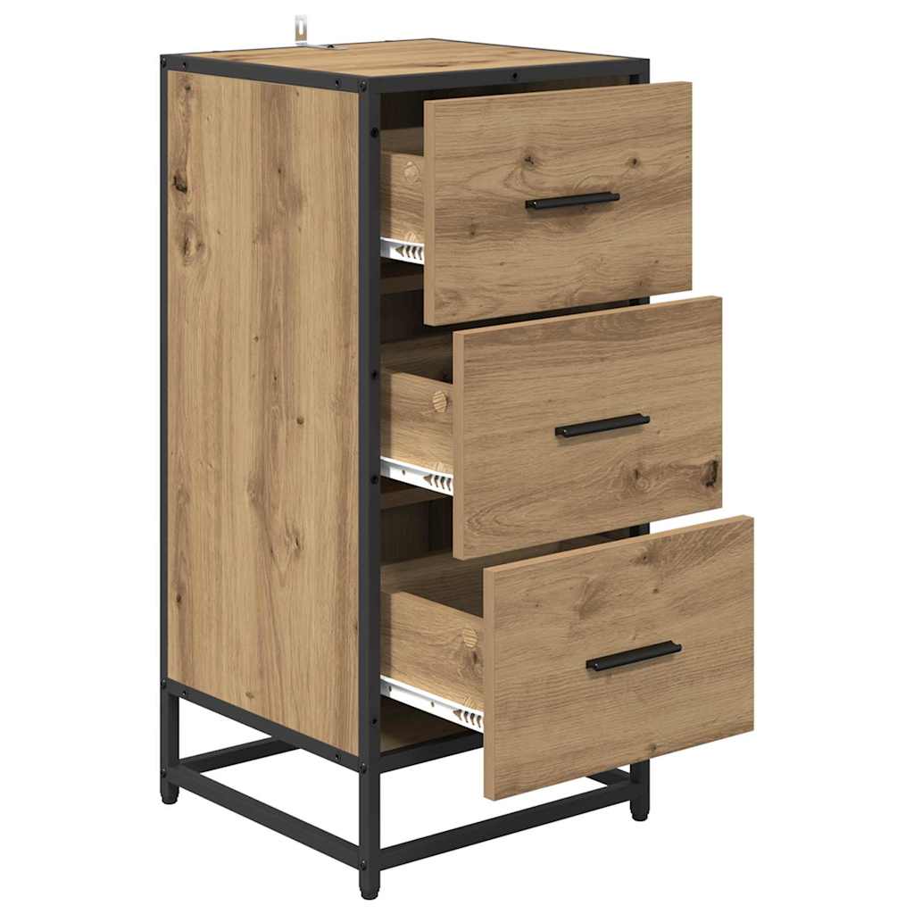 Dressoir Artisan Eiken 35,5 x 35 x 76 cm is nu te koop bij PeponiXL, paradijselijk wonen!