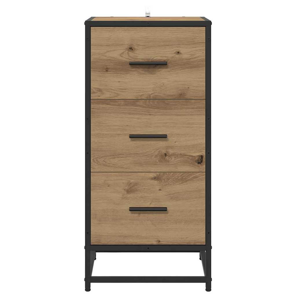 Dressoir Artisan Eiken 35,5 x 35 x 76 cm is nu te koop bij PeponiXL, paradijselijk wonen!