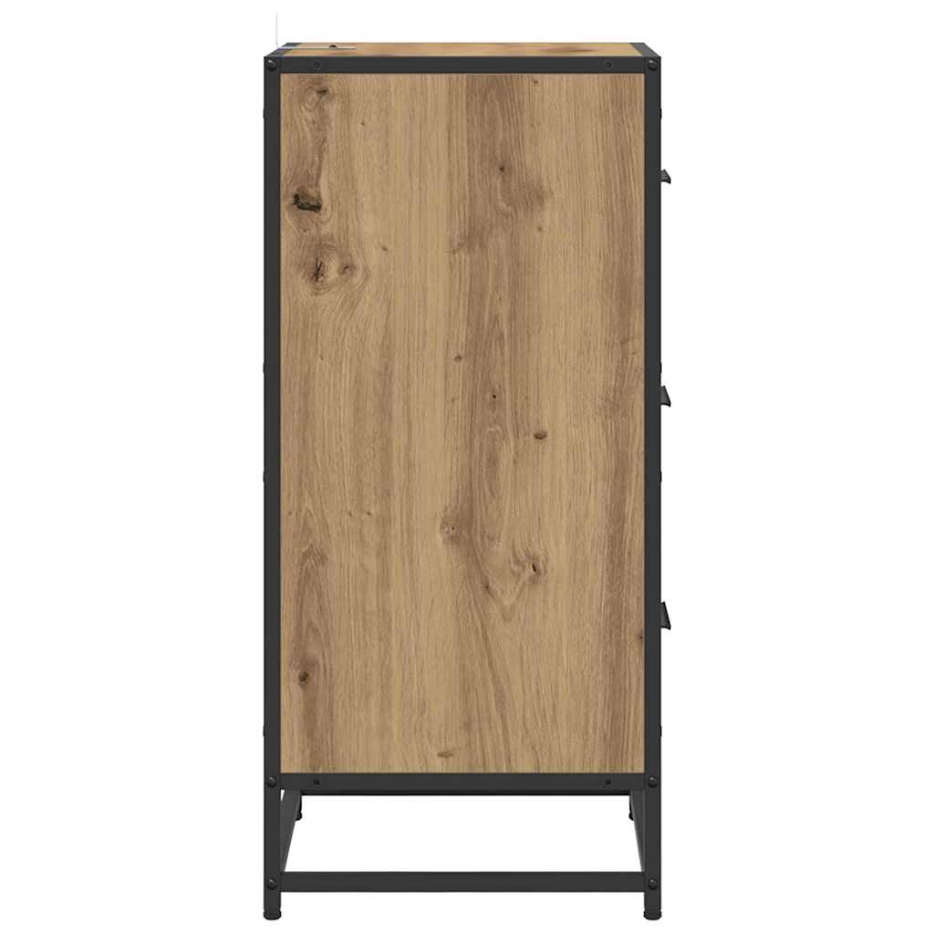 Dressoir Artisan Eiken 35,5 x 35 x 76 cm is nu te koop bij PeponiXL, paradijselijk wonen!