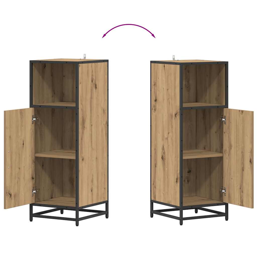 Badkamermeubelset Artisan Eiken 35 x 37,5 x 100 cm Bewerkt hout is nu te koop bij PeponiXL, paradijselijk wonen!