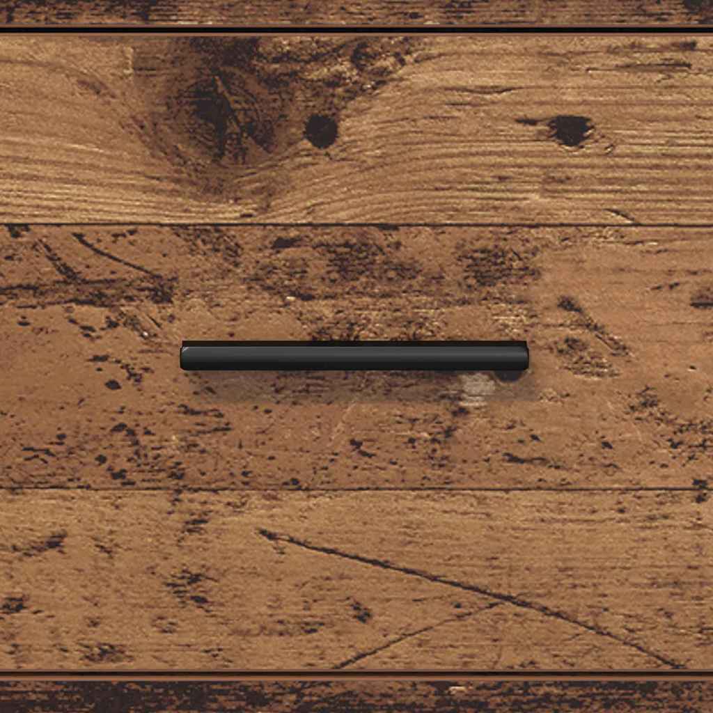 Badkamermeubelset Oud Hout 35 x 37,5 x 166 cm Bewerkt hout is nu te koop bij PeponiXL, paradijselijk wonen!