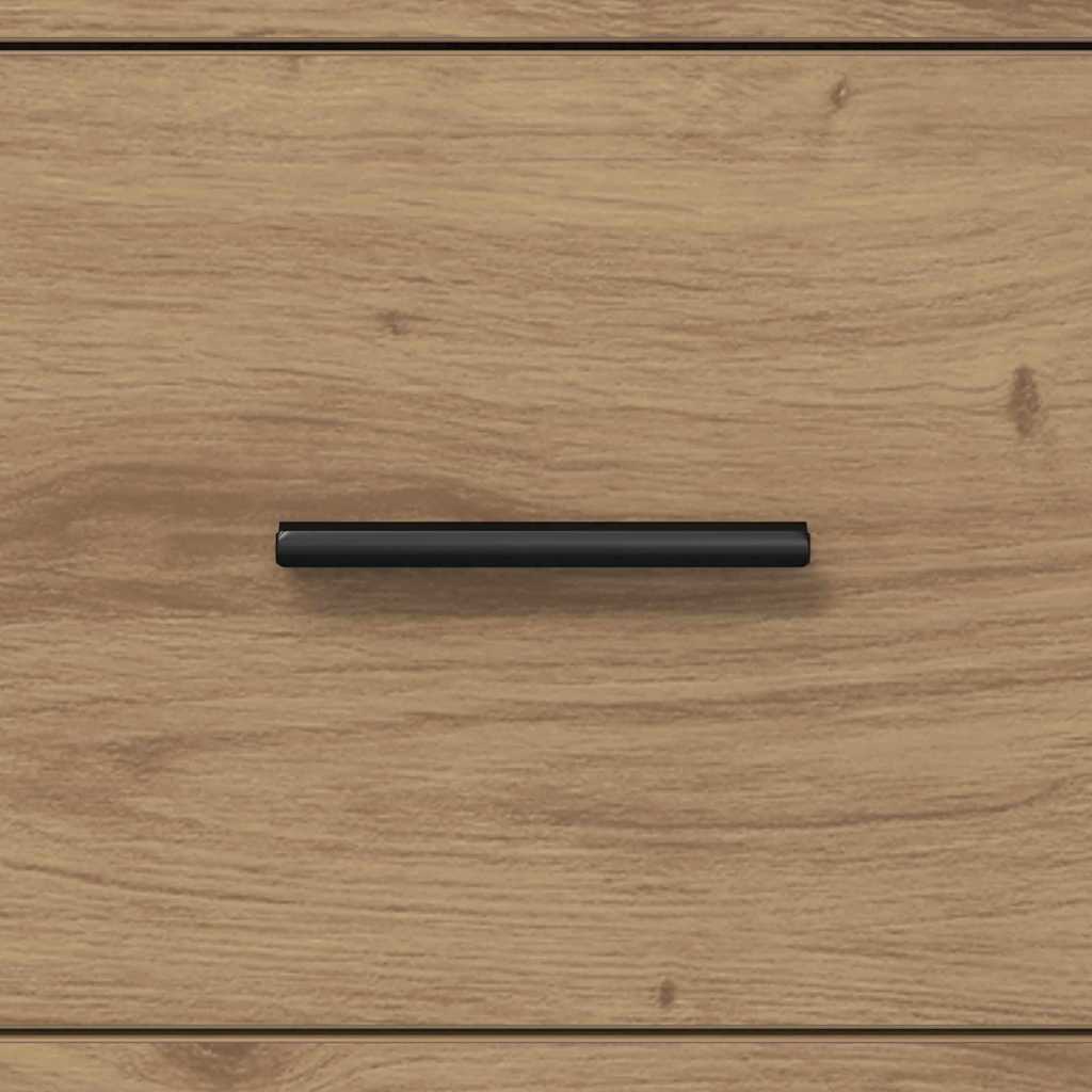 Badkamermeubelset Artisan Eiken 35 x 37,5 x 166 cm Bewerkt hout is nu te koop bij PeponiXL, paradijselijk wonen!