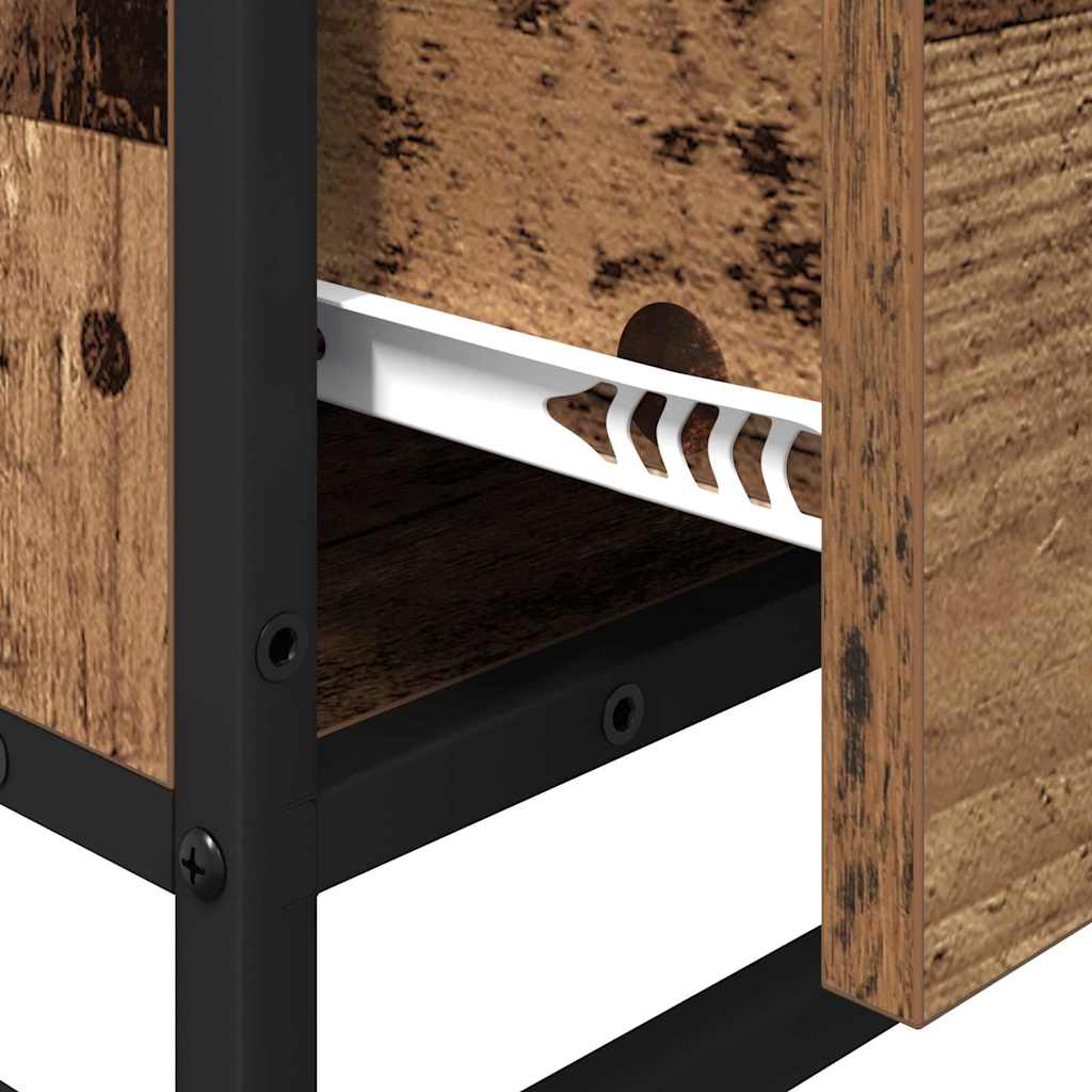 Badkamermeubelset Oud Hout 35 x 37,5 x 100 cm Bewerkt hout is nu te koop bij PeponiXL, paradijselijk wonen!