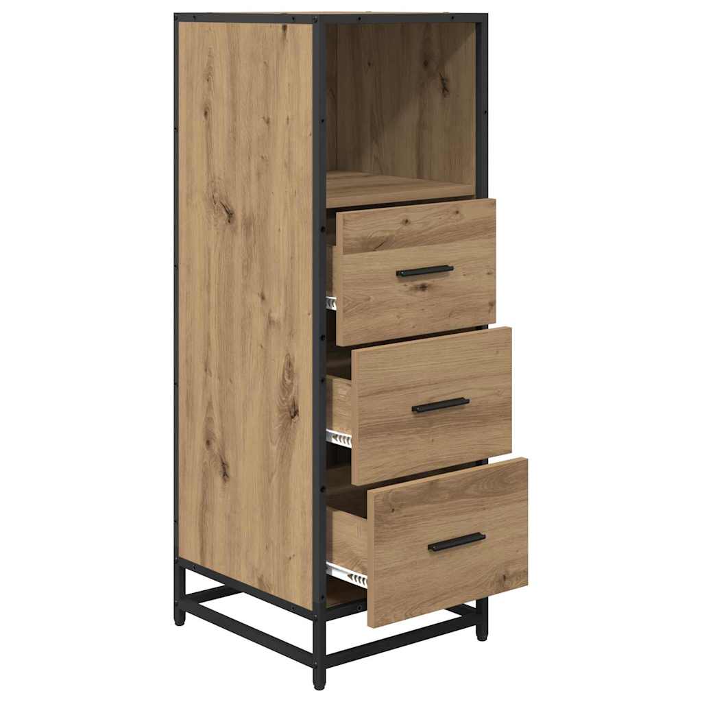 Badkamermeubelset Artisan Eiken 35 x 37,5 x 100 cm Bewerkt hout is nu te koop bij PeponiXL, paradijselijk wonen!