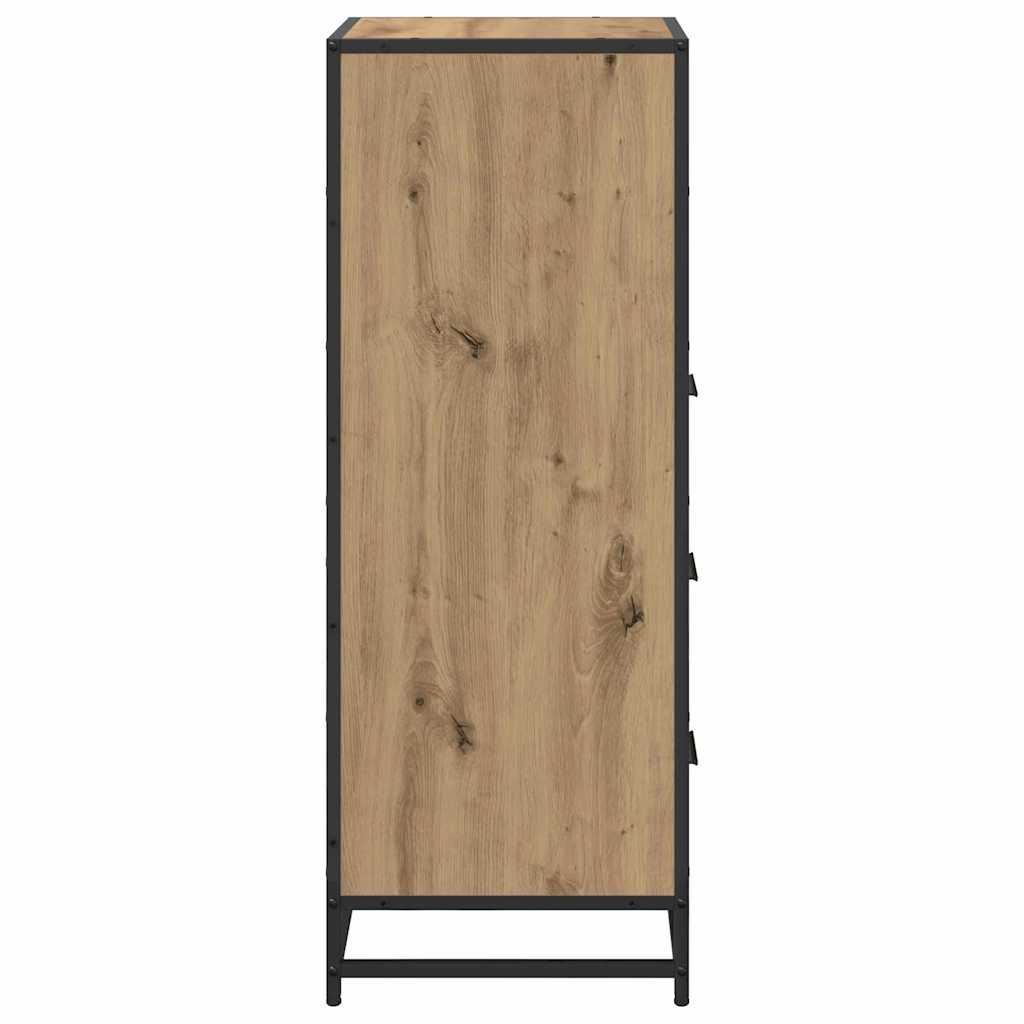 Badkamermeubelset Artisan Eiken 35 x 37,5 x 100 cm Bewerkt hout is nu te koop bij PeponiXL, paradijselijk wonen!
