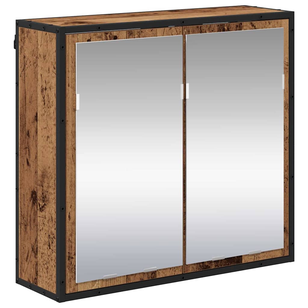 Wandplank met plank Wandgemonteerd Oudhout 65 x 20 x 60 cm is nu te koop bij PeponiXL, paradijselijk wonen!