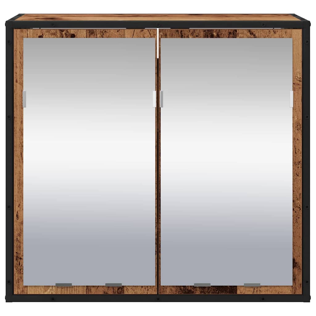Wandplank met plank Wandgemonteerd Oudhout 65 x 20 x 60 cm is nu te koop bij PeponiXL, paradijselijk wonen!