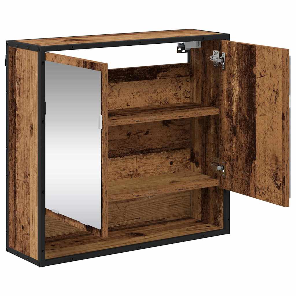 Wandplank met plank Wandgemonteerd Oudhout 65 x 20 x 60 cm is nu te koop bij PeponiXL, paradijselijk wonen!