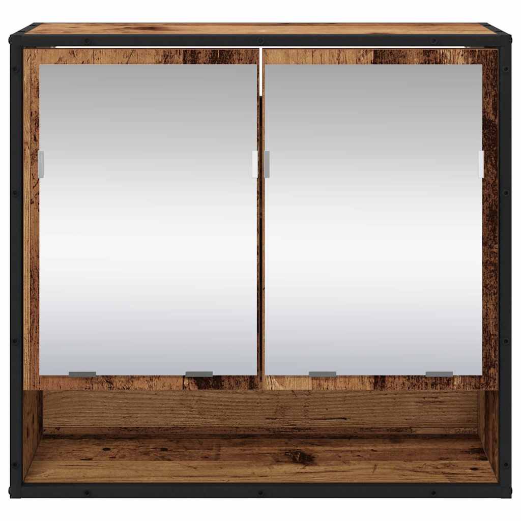 Wandplank met plank Wandgemonteerd Oudhout 65 x 20 x 60 cm is nu te koop bij PeponiXL, paradijselijk wonen!