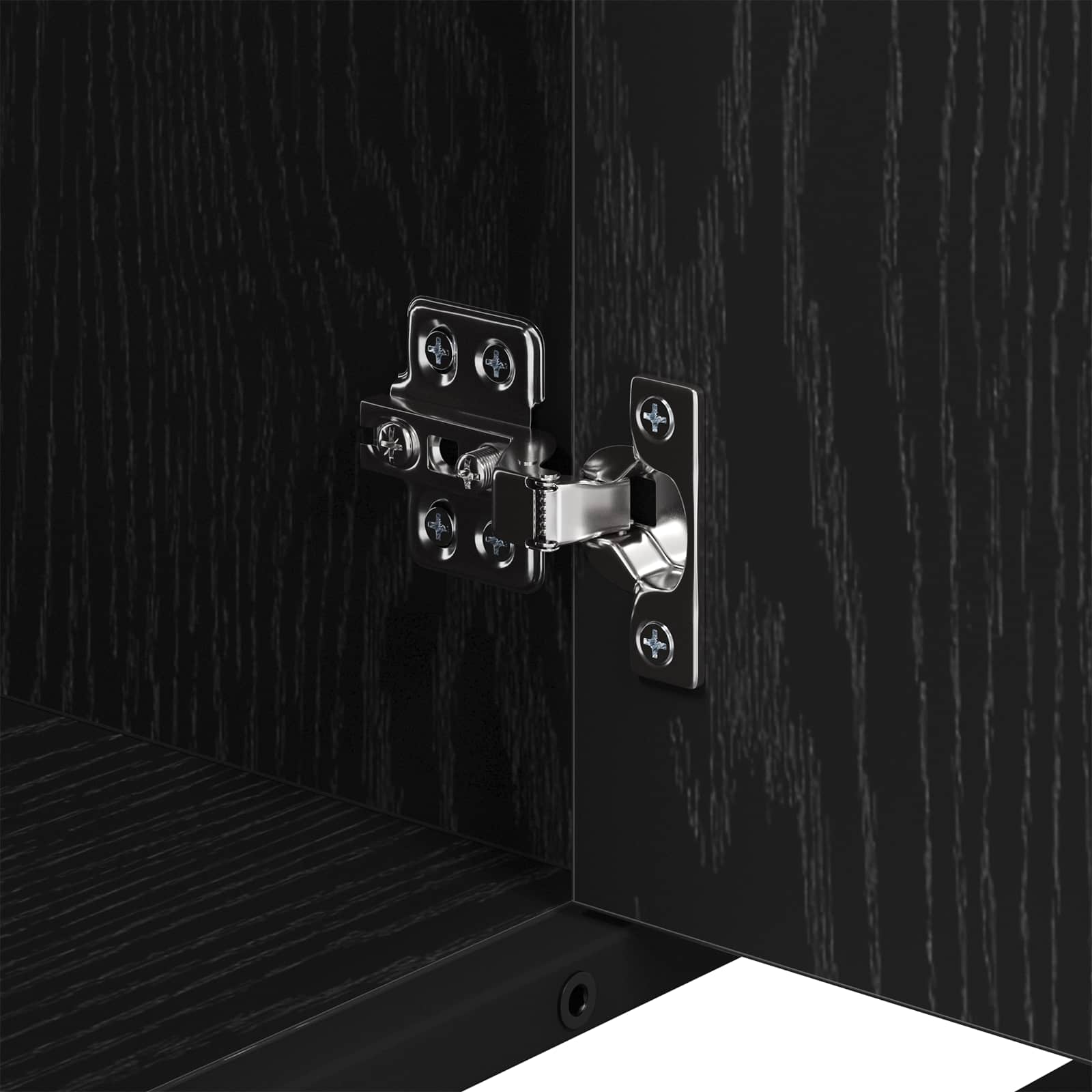 Badkamerkast met lade Zwart Eiken 80 x 33 x 60 cm Bewerkt hout is nu te koop bij PeponiXL, paradijselijk wonen!