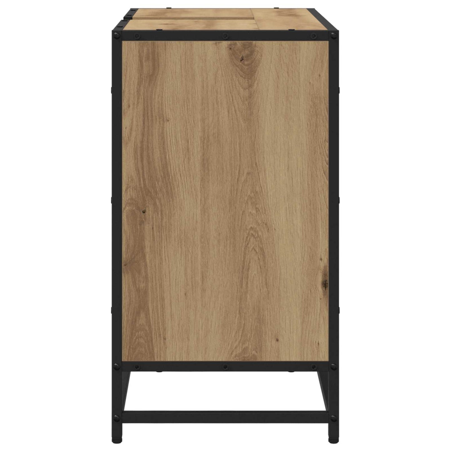 Badkamerkast Artisan Eiken 65 x 33 x 60 cm Bewerkt hout is nu te koop bij PeponiXL, paradijselijk wonen!