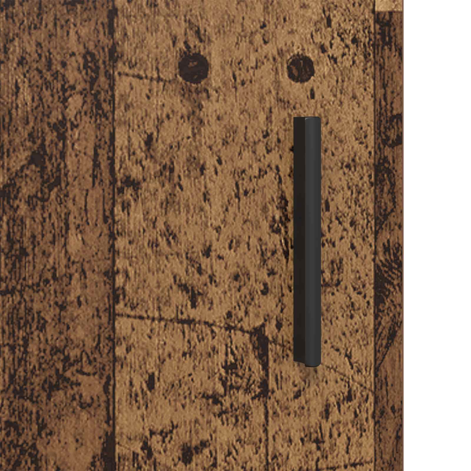 Badkamerkast met plank Oud Hout 80 x 33 x 60 cm Bewerkt hout is nu te koop bij PeponiXL, paradijselijk wonen!