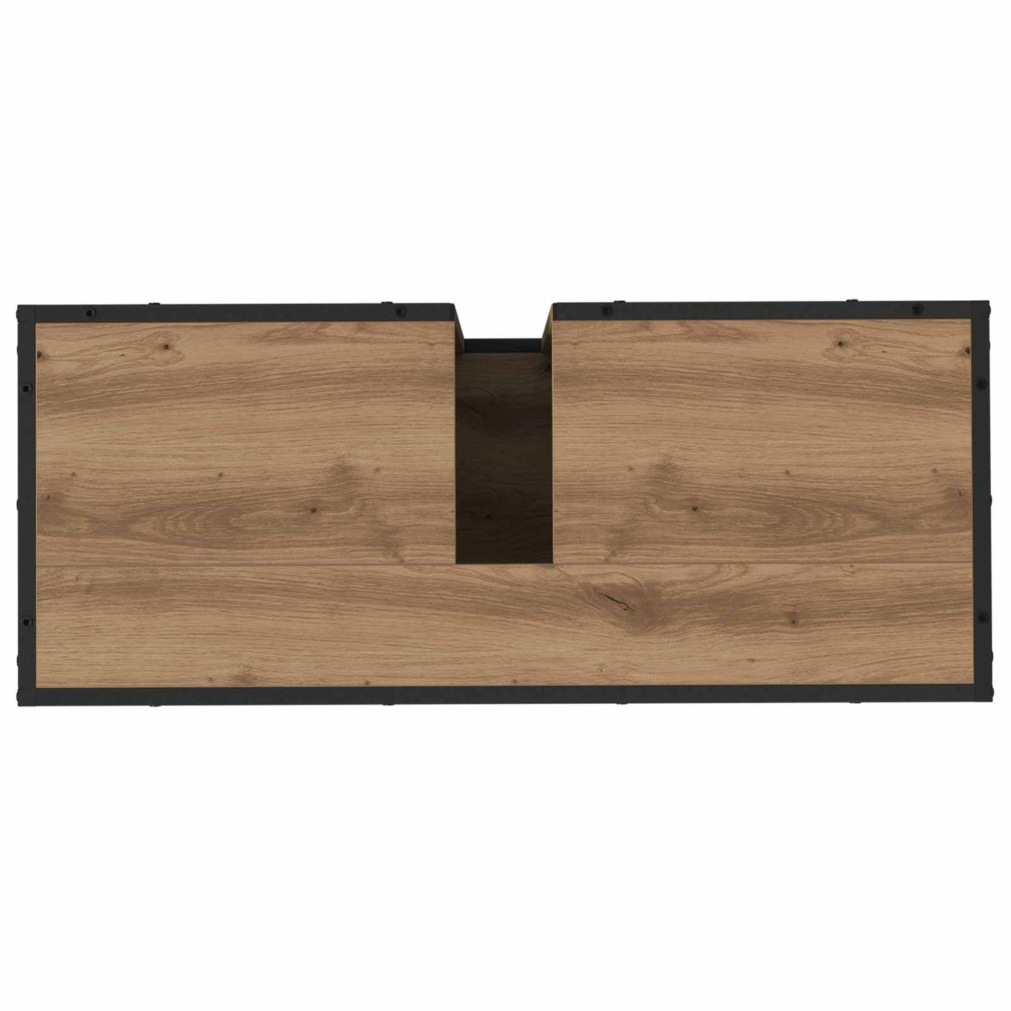 Badkamerkast Artisan Eiken 80 x 33 x 60 cm Bewerkt hout is nu te koop bij PeponiXL, paradijselijk wonen!