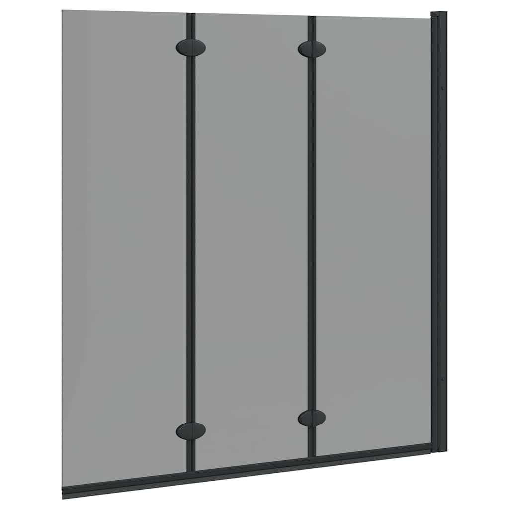 Douche Omhulsel Zwart 130 x 138 cm ESG-glas en aluminium is nu te koop bij PeponiXL, paradijselijk wonen!