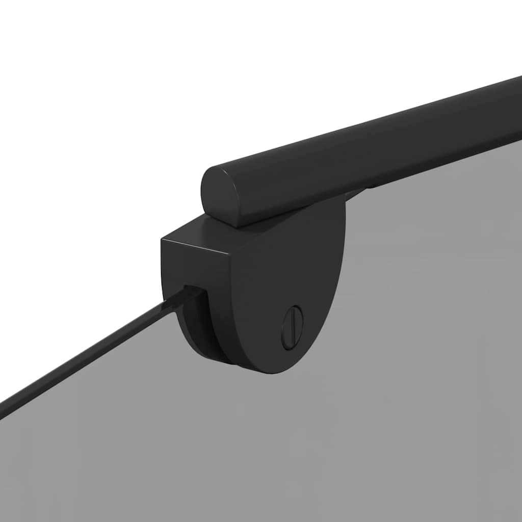 Douche Omhulsel Zwart 120 x 68 x 130 cm ESG-glas en aluminium is nu te koop bij PeponiXL, paradijselijk wonen!