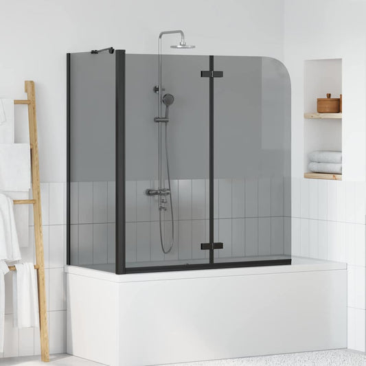 Douche Omhulsel Zwart 120 x 68 x 130 cm ESG-glas en aluminium is nu te koop bij PeponiXL, paradijselijk wonen!