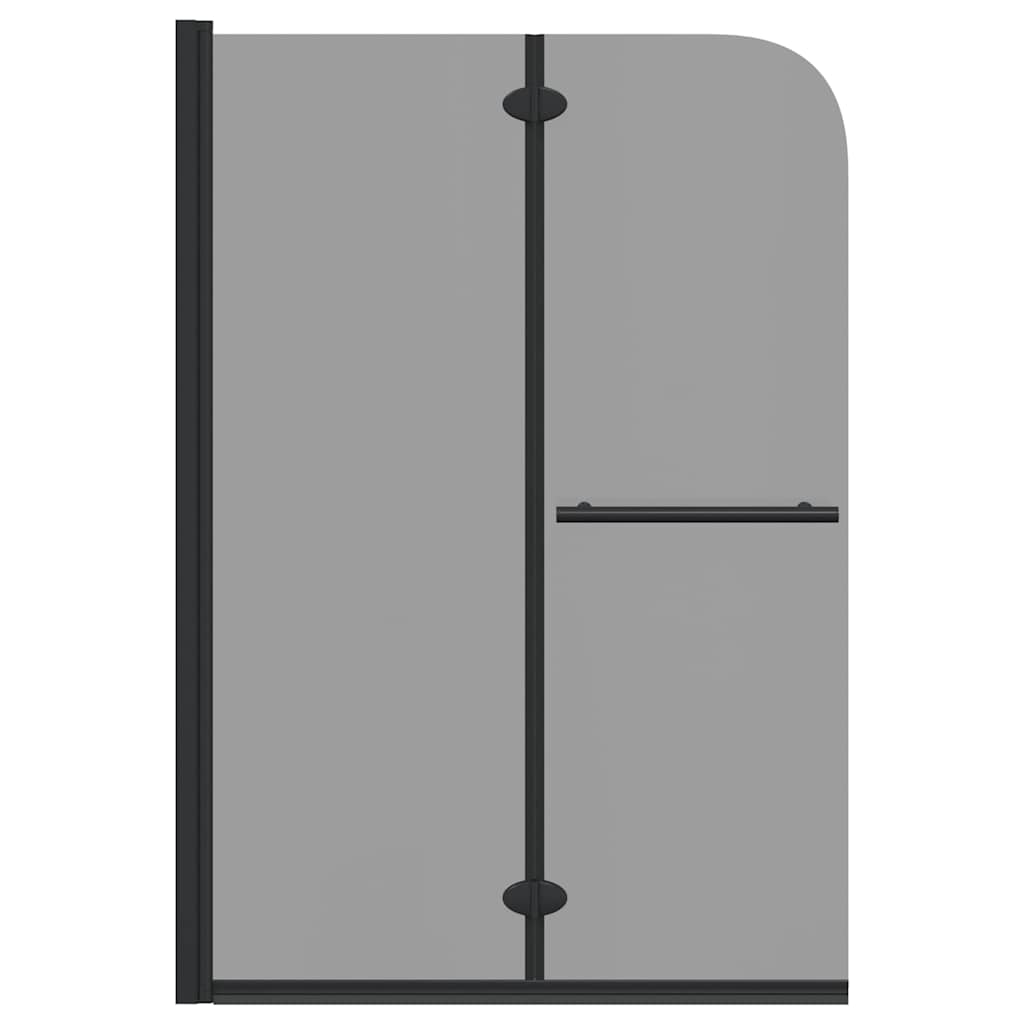 Douche Omhulsel Zwart 120 x 140 cm ESG-glas en aluminium is nu te koop bij PeponiXL, paradijselijk wonen!