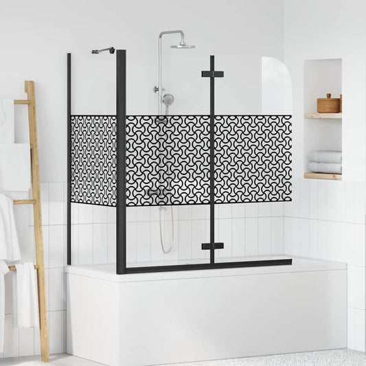 Badomheining Zwart 120 x 67 x 129 cm Gelaagd Glas en Aluminium is nu te koop bij PeponiXL, paradijselijk wonen!