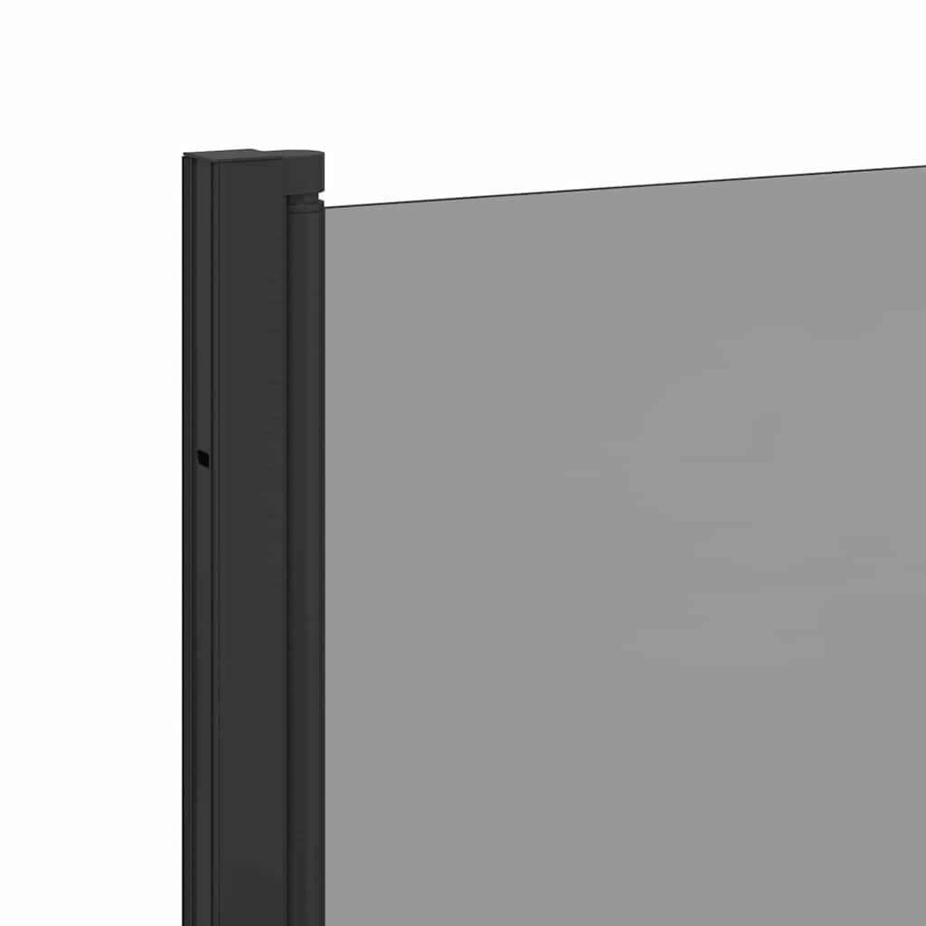 Douche Omhulsel Zwart 130 x 138 cm ESG-glas en aluminium is nu te koop bij PeponiXL, paradijselijk wonen!