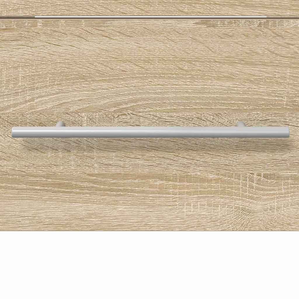 Wastafelkast Sonoma Eiken 38,5 x 41 x 48 cm Bewerkt hout is nu te koop bij PeponiXL, paradijselijk wonen!