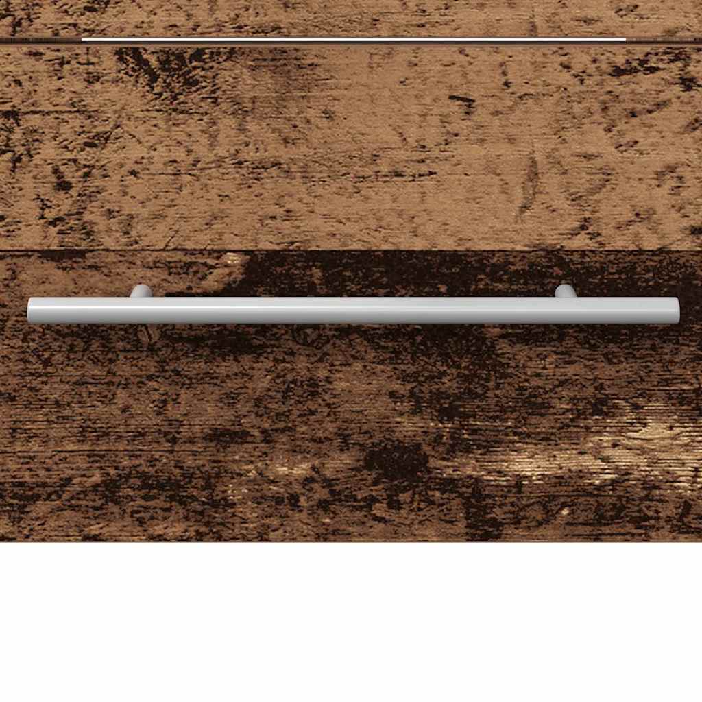 Wastafelkast met lade Oud Hout 38,5 x 41 x 48 cm Bewerkt hout is nu te koop bij PeponiXL, paradijselijk wonen!