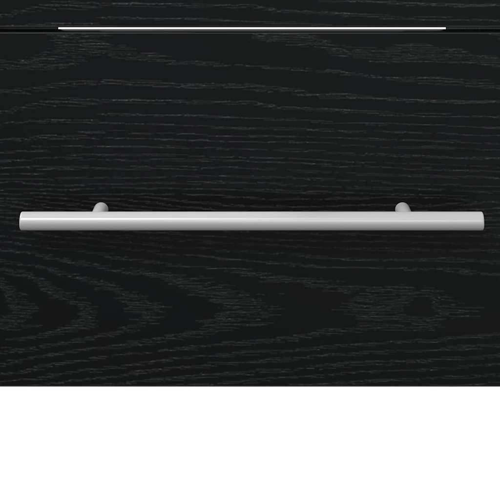 Wastafelkast Zwart Eiken 38,5 x 41 x 48 cm Bewerkt hout is nu te koop bij PeponiXL, paradijselijk wonen!