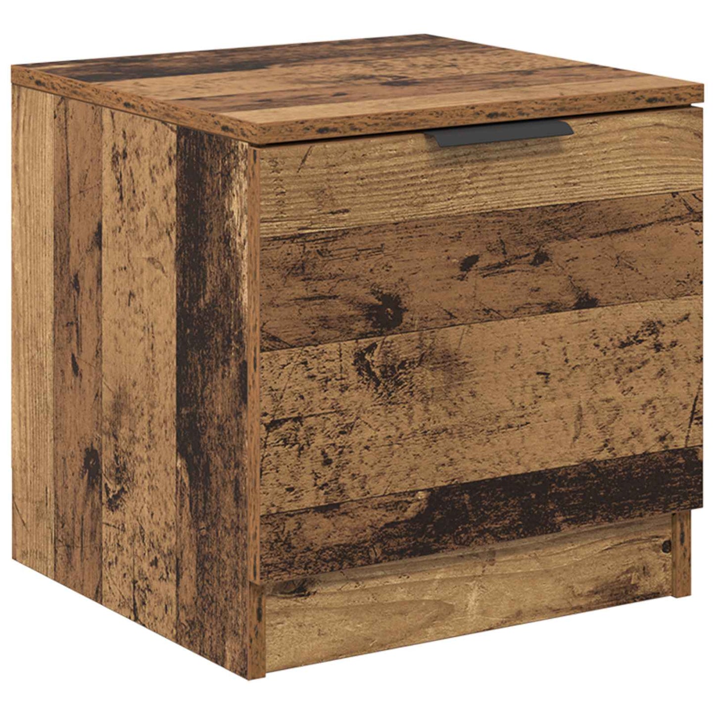 Bed kast met lade 2 pcs Oudhout 40 x 39 x 40cm Bewerkt hout is nu te koop bij PeponiXL, paradijselijk wonen!