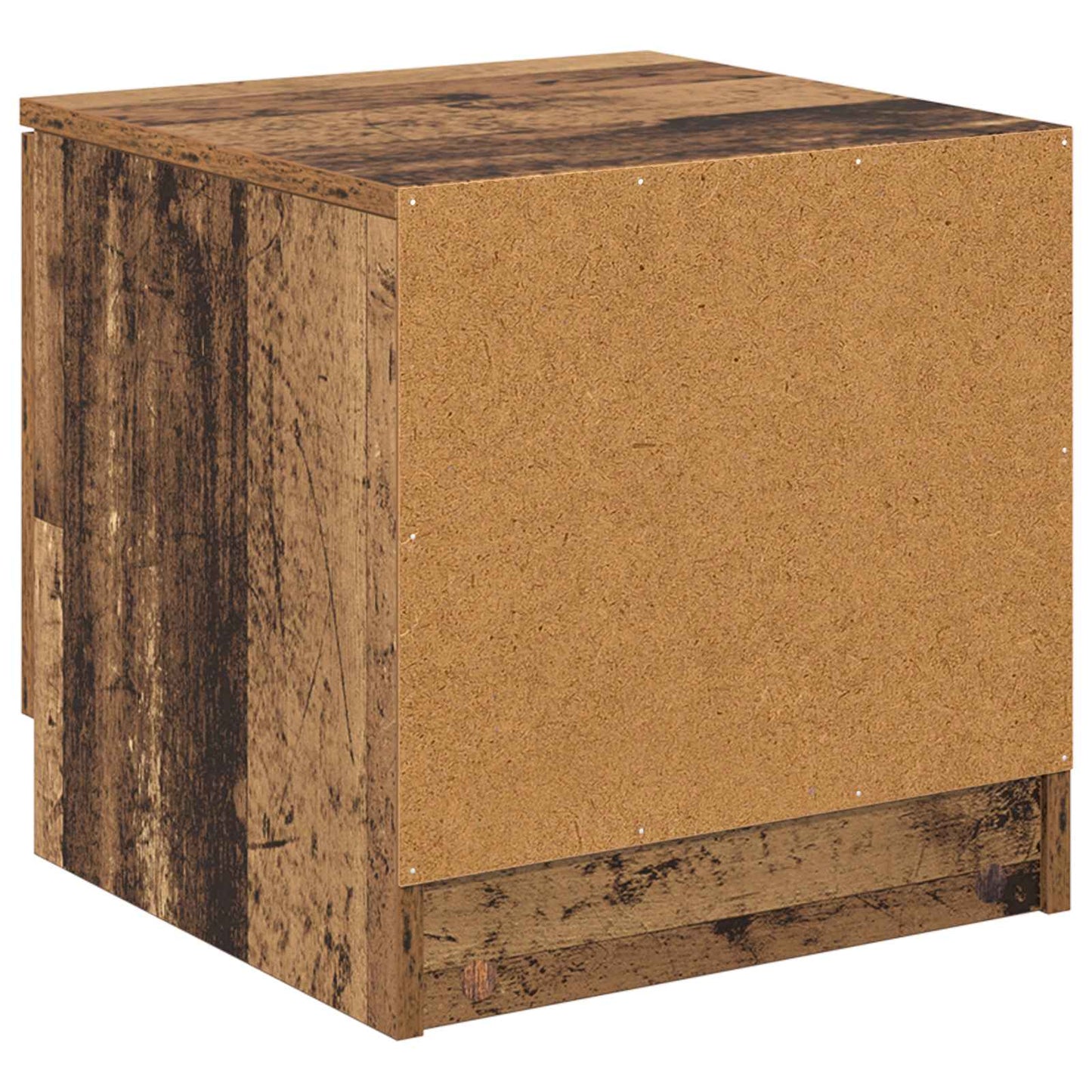 Bed kast met lade 2 pcs Oudhout 40 x 39 x 40cm Bewerkt hout is nu te koop bij PeponiXL, paradijselijk wonen!