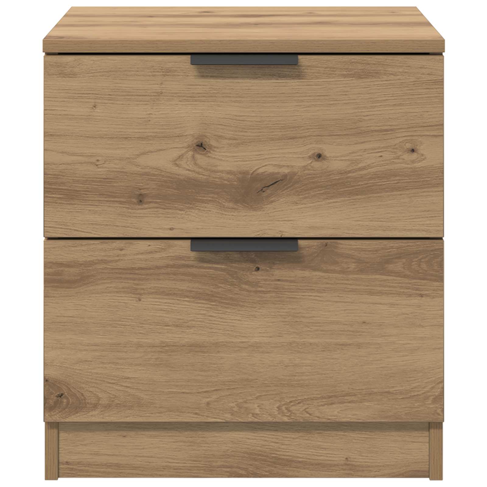 Nachtkastje 2 pcs Artisan Eiken 45 x 39 x 50cm Bewerkt hout is nu te koop bij PeponiXL, paradijselijk wonen!