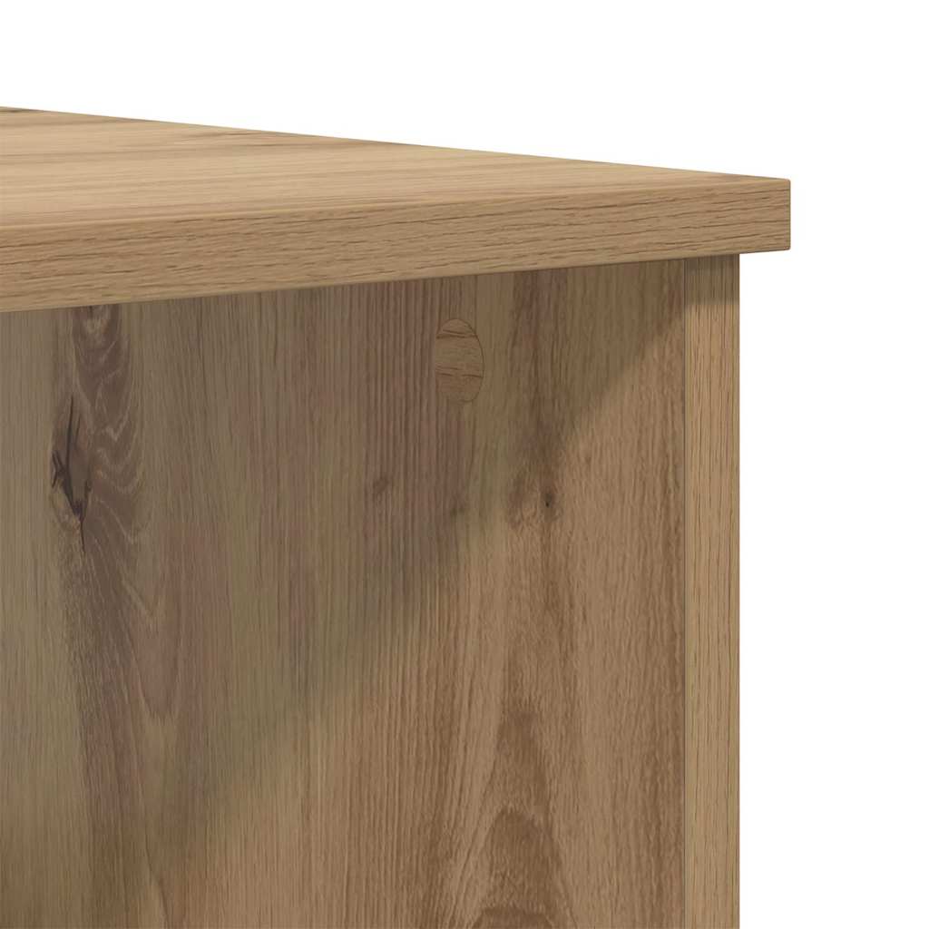 Salontafel met lade Artisan Eiken 102 x 50 x 36cm Bewerkt hout is nu te koop bij PeponiXL, paradijselijk wonen!