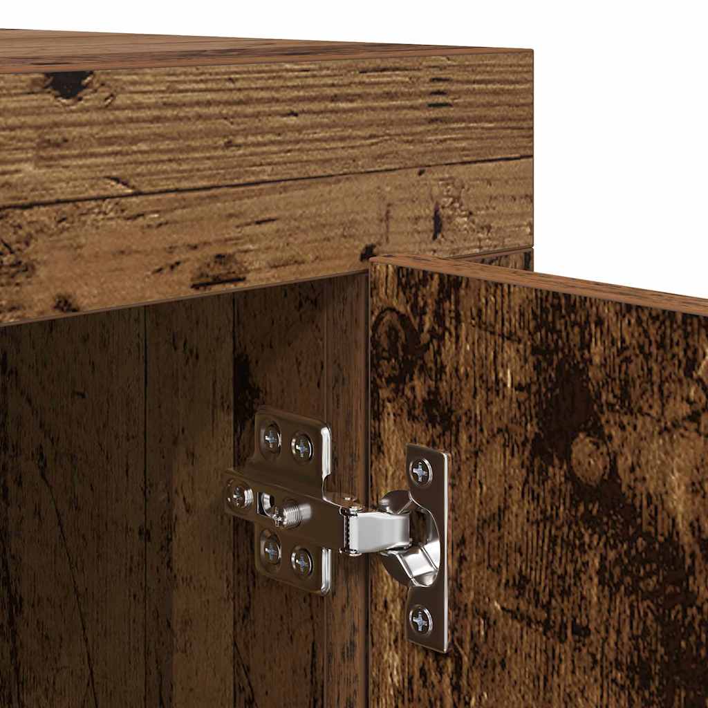 TV-kast Oud Hout 102 x 35 x 45 cm Bewerkt hout is nu te koop bij PeponiXL, paradijselijk wonen!