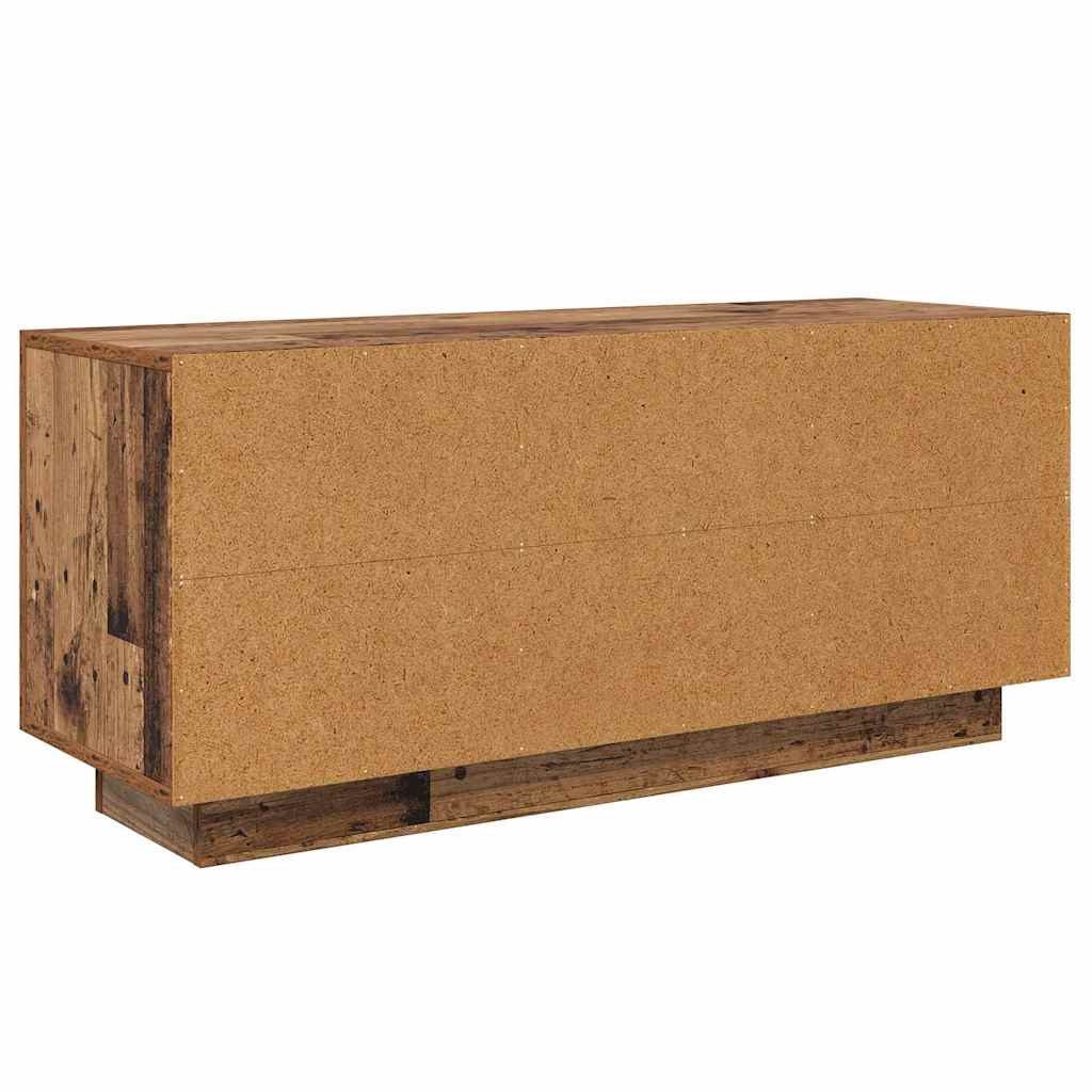 TV-kast Oud Hout 102 x 35 x 45 cm Bewerkt hout is nu te koop bij PeponiXL, paradijselijk wonen!