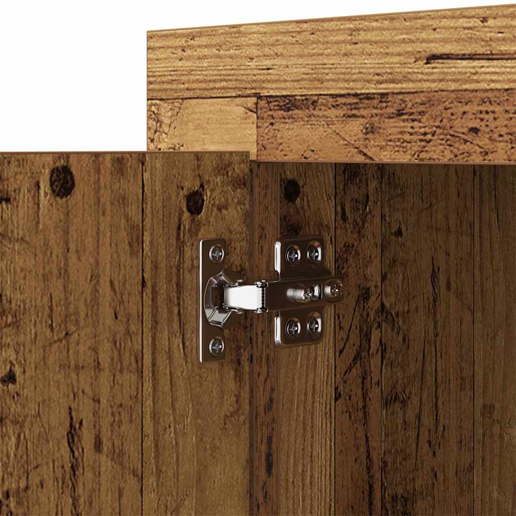 Dressoir Oudhout 80 x 40 x 75 cm Bewerkt hout is nu te koop bij PeponiXL, paradijselijk wonen!