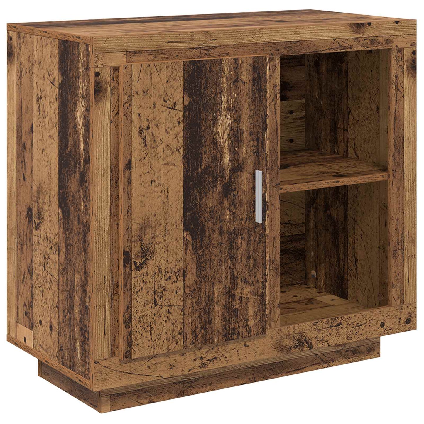 Dressoir Oudhout 80 x 40 x 75 cm Bewerkt hout is nu te koop bij PeponiXL, paradijselijk wonen!