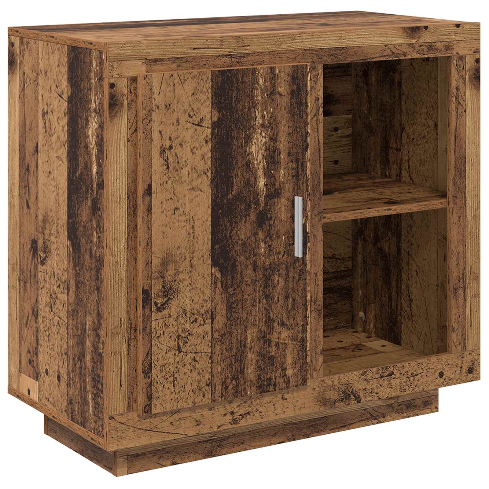 Dressoir Oudhout 80 x 40 x 75 cm Bewerkt hout is nu te koop bij PeponiXL, paradijselijk wonen!