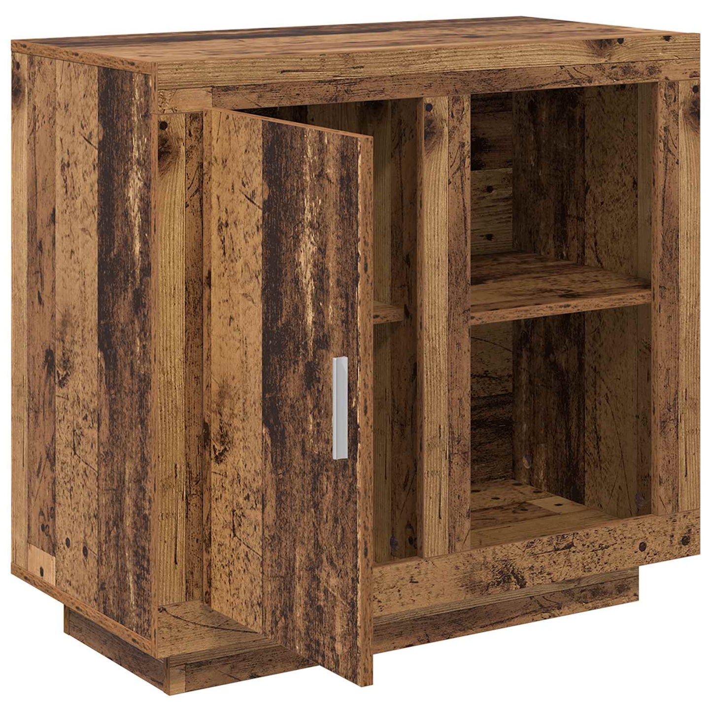 Dressoir Oudhout 80 x 40 x 75 cm Bewerkt hout is nu te koop bij PeponiXL, paradijselijk wonen!