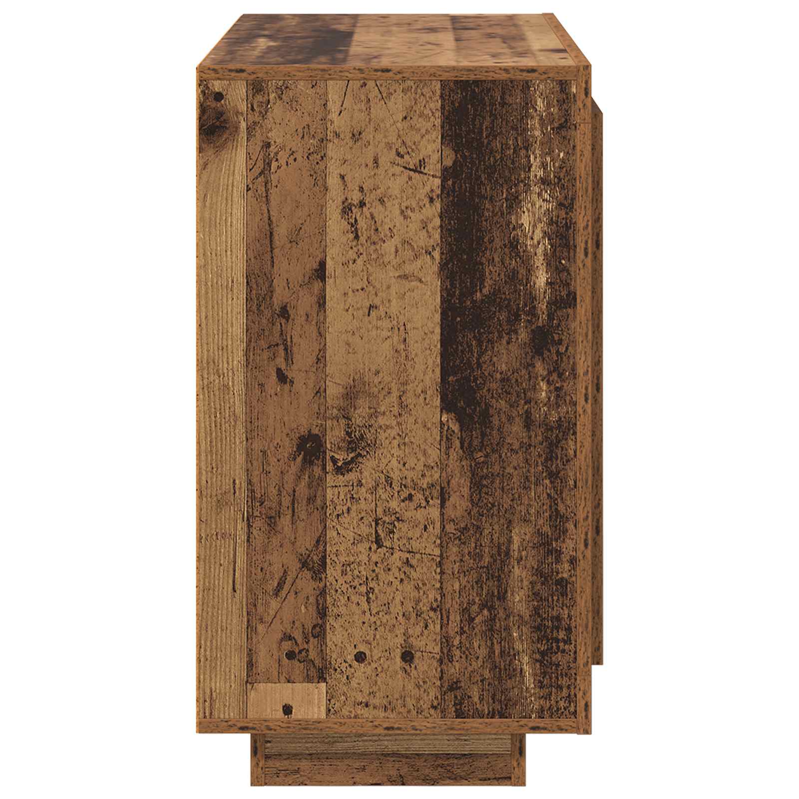 Dressoir Oudhout 80 x 40 x 75 cm Bewerkt hout is nu te koop bij PeponiXL, paradijselijk wonen!